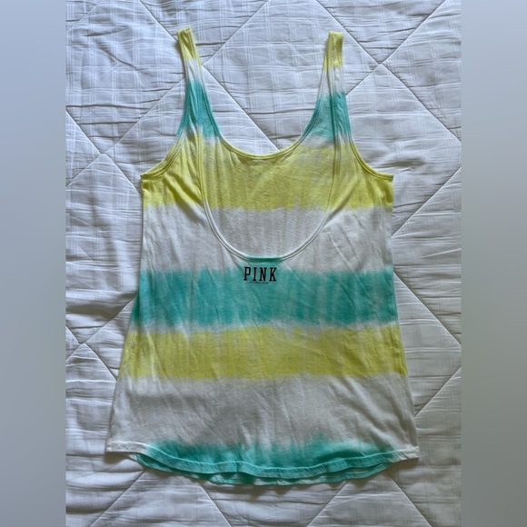 PINK low back tank - Picture 3 of 3